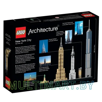 Конструктор LEGO Architecture 21028 New York City картинка 2